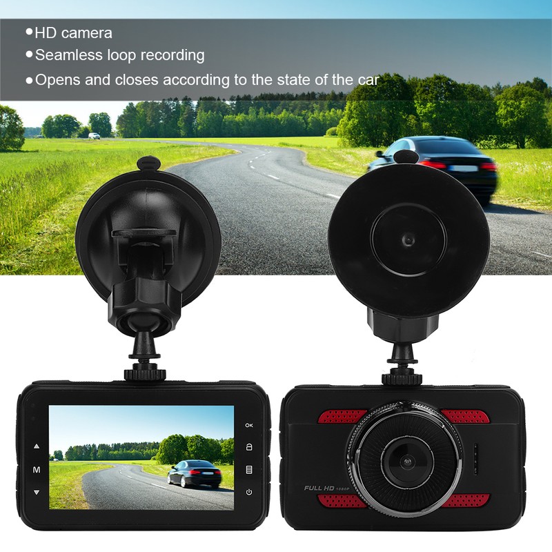 Dash Cam Car DVR 1080P HD Camera Traffic Recorder A8