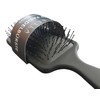 Mibella Anti-Ziep Paddelbürste, Weiche Nylonborsten, Für Alle Haartypen, Schwarz 21719