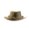 Black Jungle Bulat Leather Western Hat Australia Cowboy Hat, tan