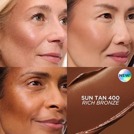 It Cosmetics - Serum Color Balm Sun Blush & Bronzer, Rubor y Bronceador en Crema con 92% de Skincare, Enriquecido con Ácido Hialurónico, Color Modulable y Glow Natural, 24 Horas de Hidratación, Tan 400
