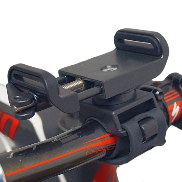 BiKase Handy Phone Clamp, Heavy Duty Bike Phone Holder, Universal