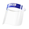 10 Piece Face Shield, Chase Guard, Splash Prevention, Double-Sided Protective