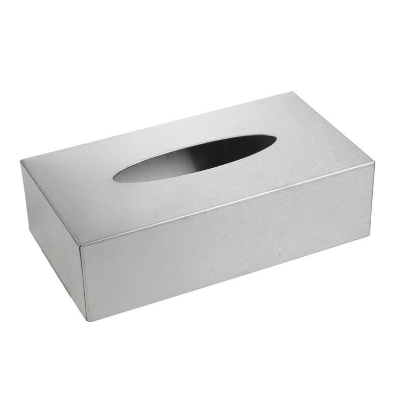 Tissue Box Stainless Steel Cosmetic Tissue Box