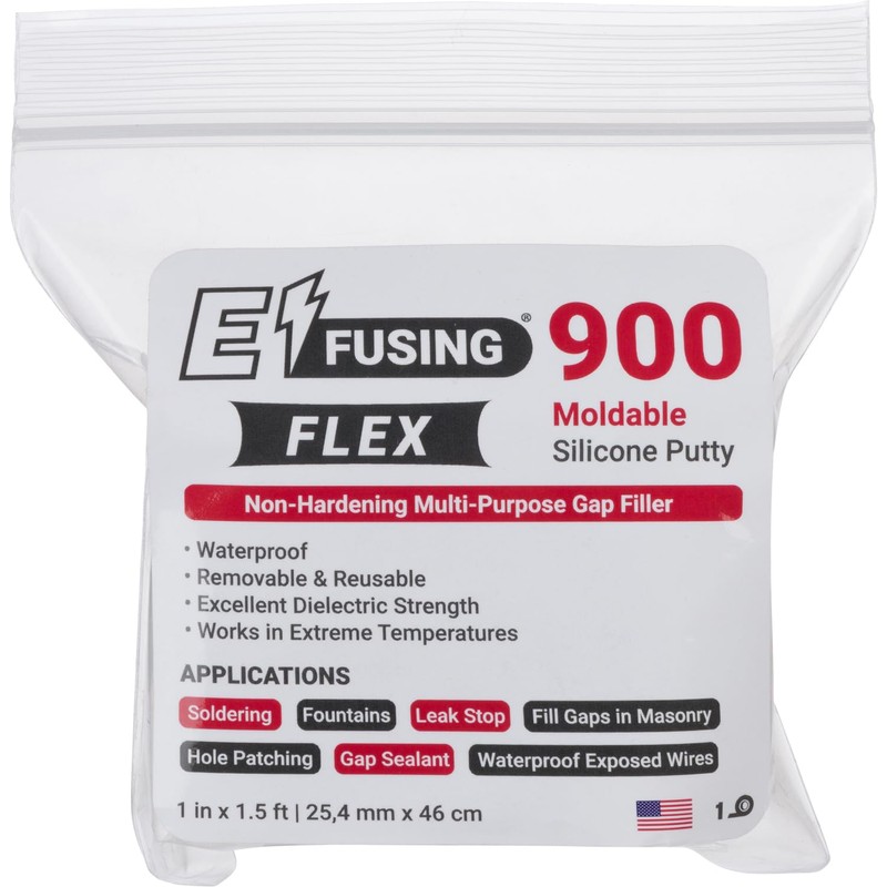 E/FUSING 900 Flex Moldable Silicone Putty (Grey)