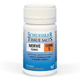 Martin & Pleasance Schuessler Tissue Salts Comb 5 Nerve Tonic Tab X 125
