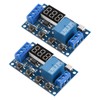 FORIOT 2pcs 5V Micro USB Timer Relay DC 6-30V Programmable