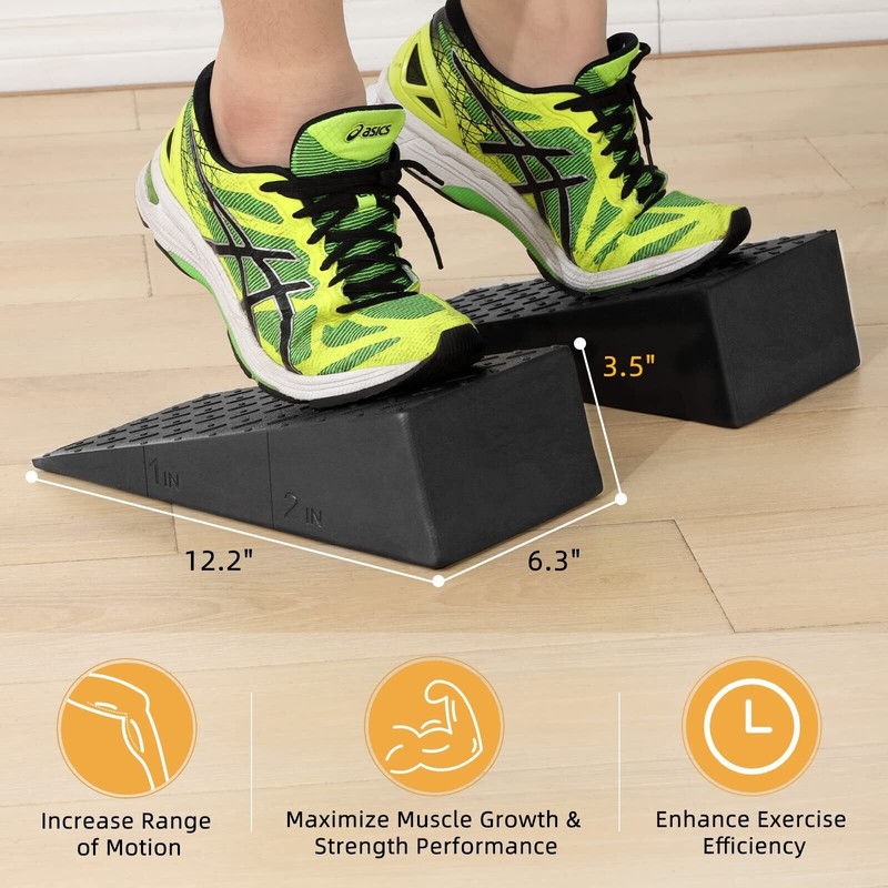 Paterlof Squat Wedge – Slant Board for Squats Non-Slip Squat