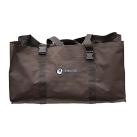 Cupped Waterfowl 6 Slot Goose Decoy Bag, Camo Hunting Bag with 6 Individual Slots for Goose Decoys and Tough Coated Mesh Ventilated Bottom, Brown