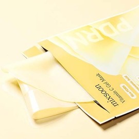 mixun Gel Mask High-adhesion Highly Concentrated Mixun PDRN Gel 5 sheets 4074575 Vitamin C Gel Mask 1 sheet / 겔마스크고밀착고농축 믹순 PDRN 겔 5매 4074575 비타민C 겔 마스크 1매