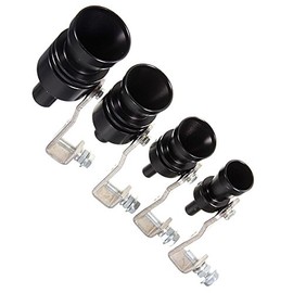 JenNiFer Black Exhaust Fake Turbo Whistle Pipe Sound Muffler Blow Off Valve Bov - M