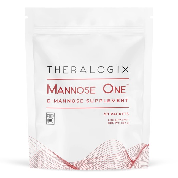 Theralogix Mannose One D-Mannose Powder - 90-Day Supply - Supports