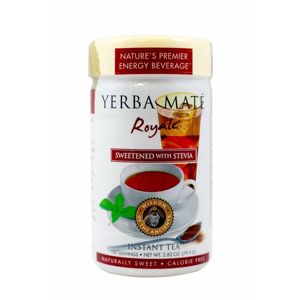Wisdom of the Ancients Yerba Mate Royale Tea, Instant, 2.82 Ounce (Pack of 4)