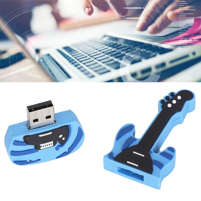 USB Flash Drive Guitar Shape High Speed Bulk Memory Drives