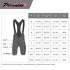 Przewalski Men's Cycling Bib Shorts, 4D Padded Bike Bicycle Tights