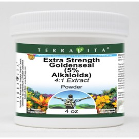 Extra Strength Goldenseal 4:1 Extract (5% Alkaloids) Powder (4 oz, ZIN: 512424) - 3 Pack