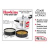 HAWKINS ADS5 Pressure Cooker Dish Set, 2, Black
