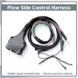 Erchon 16160400 Plow Side Control Harness Compatible with SnowDogg CM100 EX75 EX80 EX85 MD68 Gen 1 Snow Plow Control Wire, Spreader Wiring
