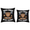 Tough Cookies Never Crumble Throw Pillow