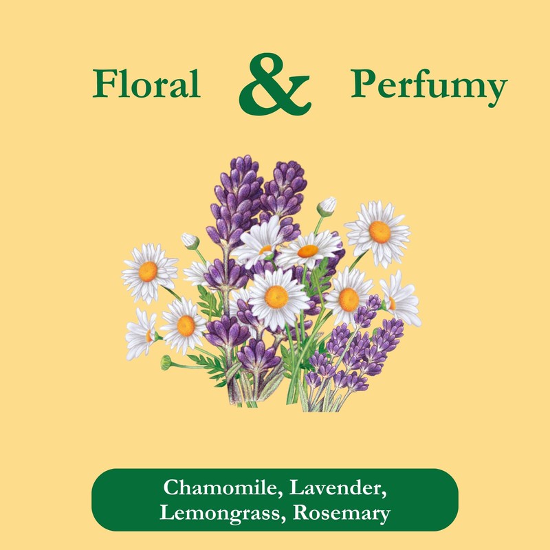 Tadin Organic Chamomile Lavender Tea, Caffeine Free Herbal Tea to