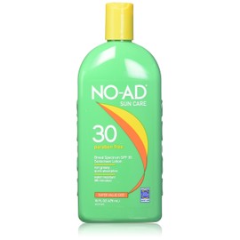 NO-AD Sunscreen Lotion SPF 30 , 16 Fl Oz (2 Pack)