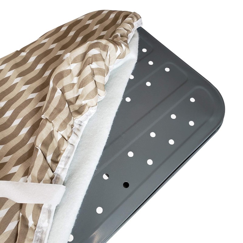 HOMZ 1915078 Premium Standard Width Ironing Board Cover and Pad,