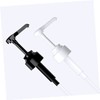 Mobestech 2pcs Black Pump Head for Oil Consumption Bottle Versatile