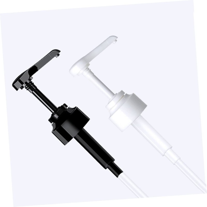 Mobestech 2pcs Black Pump Head for Oil Consumption Bottle Versatile