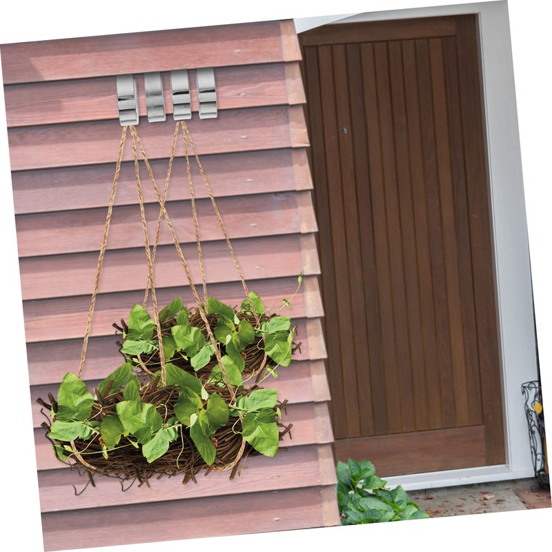 Alipis 3 Sets Vinyl Siding Hooks No Drilling Heavy Duty