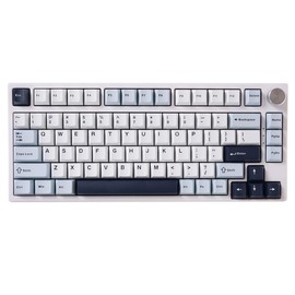 Gamakay TK75 HE Hall Effect Rapid Trigger Magnetic Switch Mechanical Keyboard with Cherry PBT Keycaps, 81 Keys, Bluetooth/2.4GHz/Wired Options Gasket structure - Switch: Magnetic Mercury Switch