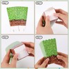 SAVITA 24pcs Popcorn Boxes, 4.72x2.76x1.97in Green Brown Miner Theme Popcorn