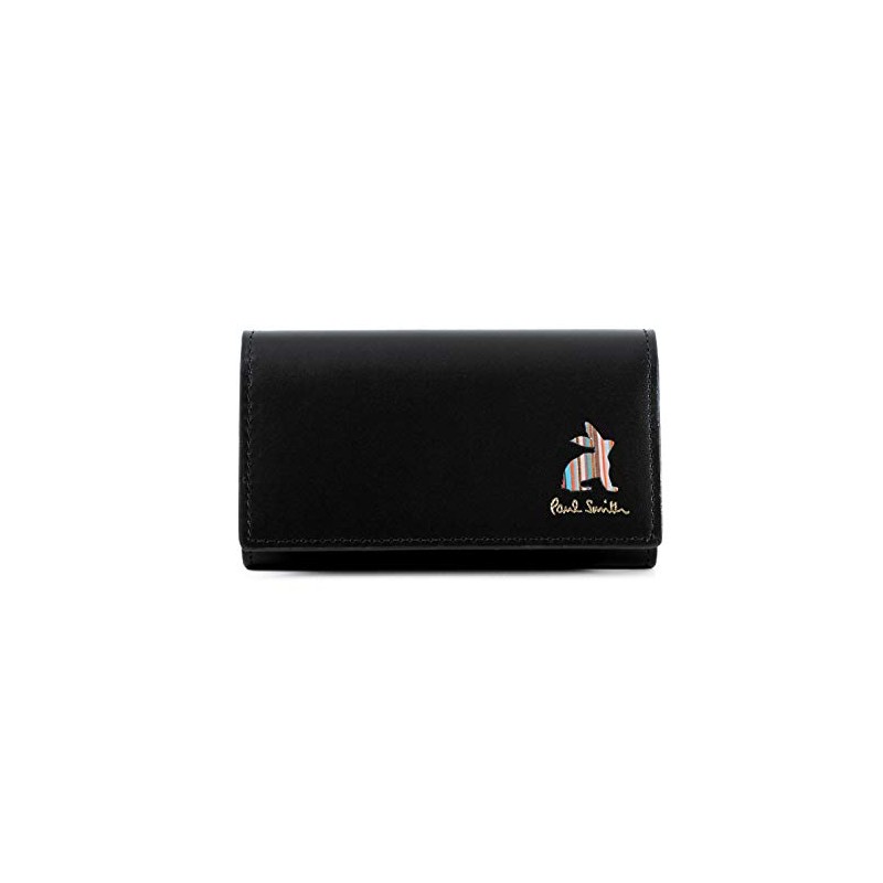 Paul Smith Genuine 5 Row Key Case Marketry Stripe Rabbit
