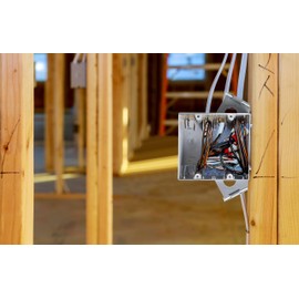 Newhouse Hardware 2-Gang PVC Electrical Nail On Old Work Outlet Box - 32 cu. in., for Switches, GFCI and Duplex Receptacles, 1-Pack