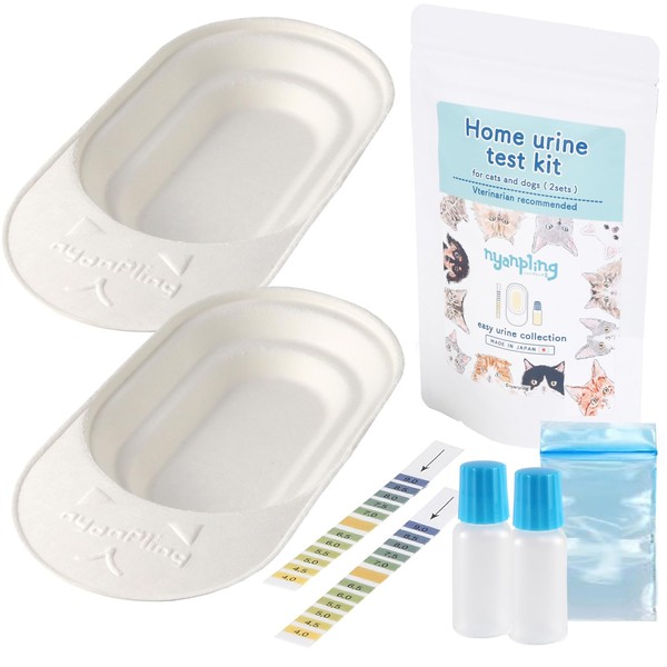 NYANPLING 2-Sets of Cat & Dog Urine Health Check Testing