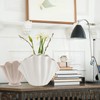 Shell Ceramic Vase Dried Flowers Handmade Vases for Home Decoration