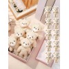 10 Llaveros Conejito Peluche Suave, Adorno,manualidades 5076