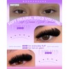 Lash Clusters Kit Thick Eyelash Clusters Kit 200D/300D Volume Individual
