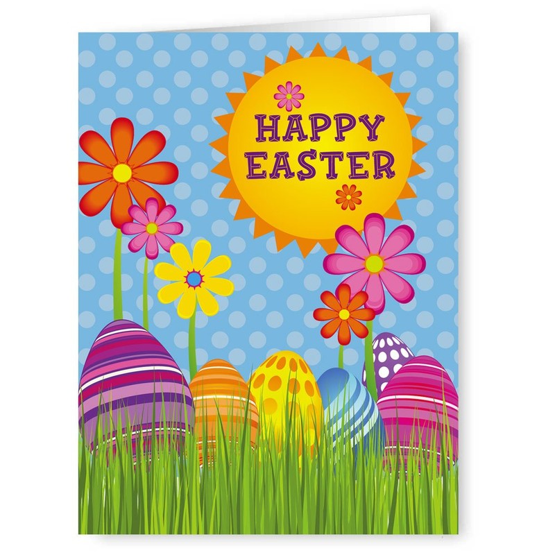 Stonehouse Collection | Assortment of 16 Blank Easter Cards |