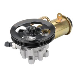 WMPHE Power Steering Pump with Pulley & Reservoir Compatible with Scion xA xB 1.5L L4 2004 2005 2006, Compatible with Toyota Echo 2000 2001 2002 2003 2004 2005, Replacement for 21-5242, 44310-52020