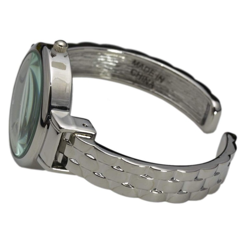 Blekon Collection Japanese Quartz Womens Rhinestone Markings 32mm Case Patterned