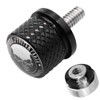 Stainless Knurled Fender Seat Bolt Screw 1/4"-20 Thread Compatible with