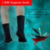 YDQUANI 3 mm Neoprene Wetsuit Socks Thermal Non-Slip Diving Socks