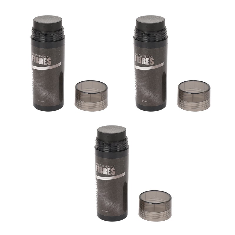 3pcs 15g Hair Volumizing Powder Fluffy Dense Hair Thickening Fibers