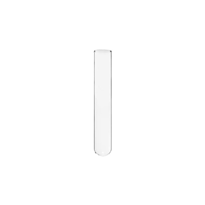 EISCO 100PK Test Tubes, 12mL, 16x100mm - Rimless 1.2mm Thick