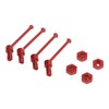 Front Rear Drive Shaft Aluminum Alloy Driveshaft CVD for Traxxas