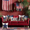 DFXSZ 4th of July Pillow Covers 18 x18 inch Set