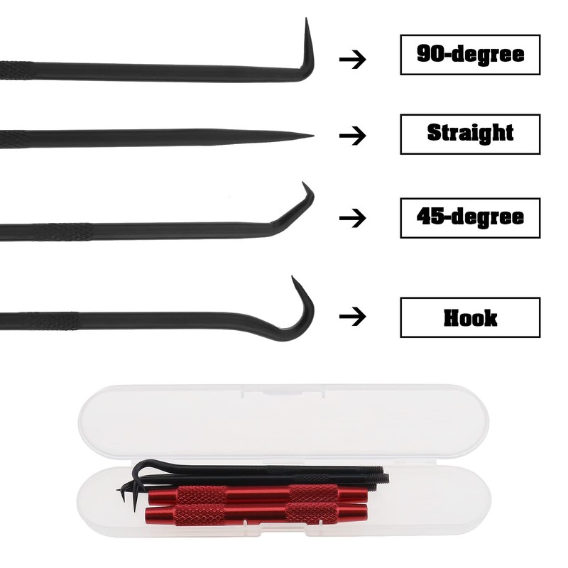 VGOL 2 x O-Ring Seal Pick and Hook Set, Mini