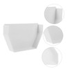 TEHAUX Gutter End Cap Rain Gutter End Cover for Efficient