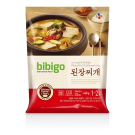 CJ Foods BIBIGO Soybean Paste Korean Ready Meal Healthy Instant Porridge 16.23oz - (Pack of 6)