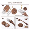 ROCKSHEAT Bread Lame Set of 2, Scoring Knife with 5