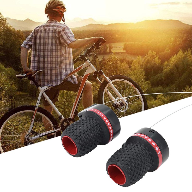 Tyenaza Bicycle Speed Shifter Mountain Bike Front Derailleur Handle Twist